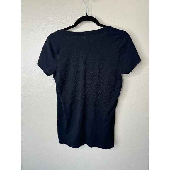 Torrid‎ Women's Black Smooth As Whiskey Short Sleeve Shirt, short sleeve shirt - Picture 3 of 5